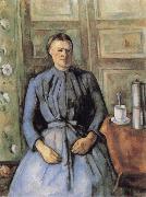 Paul Cezanne Woman with Coffee Pot USA oil painting artist